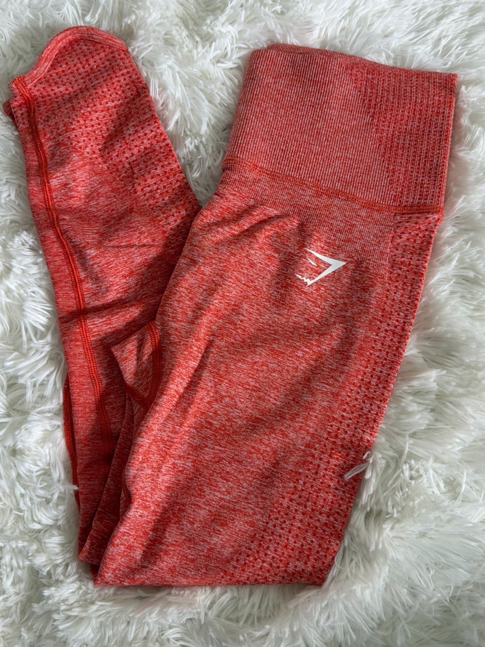 Gymshark Seamless High-Rise Leggings - Coral